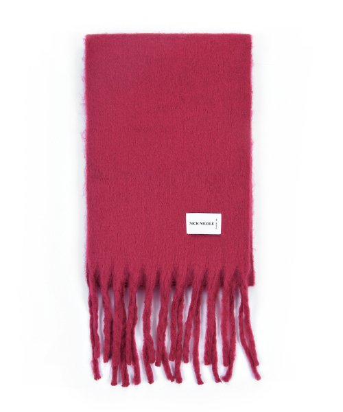 ◇NICK&NICOLE◇ PREMIUM BOLD SOFT MUFFLER_MAGENTA Designer fashion, Seoul-fully created | W Concept