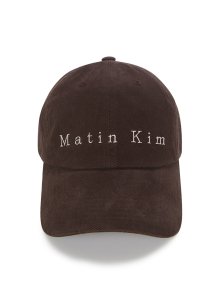 MATIN COTTON WASHED BALL CAP IN BROWN