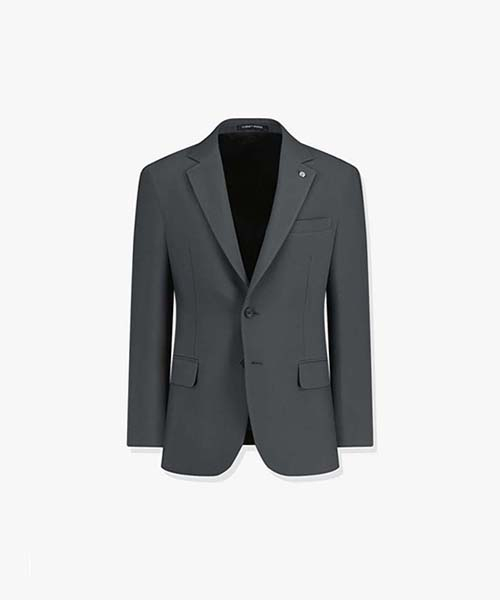 Серый жакет стандартного кроя GBW14303 STANDARD FIT