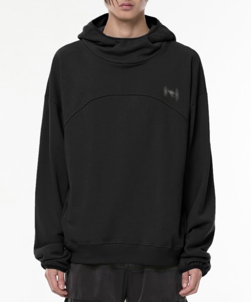 FLARE UP]☆24SS☆韓国人気☆Arch Division High Neck Hoodie