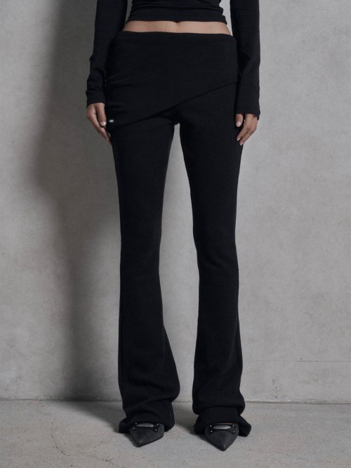 보헤미안 서울(BOHEMSEO) BASIC FOLDED BOOTS CUT PANTS