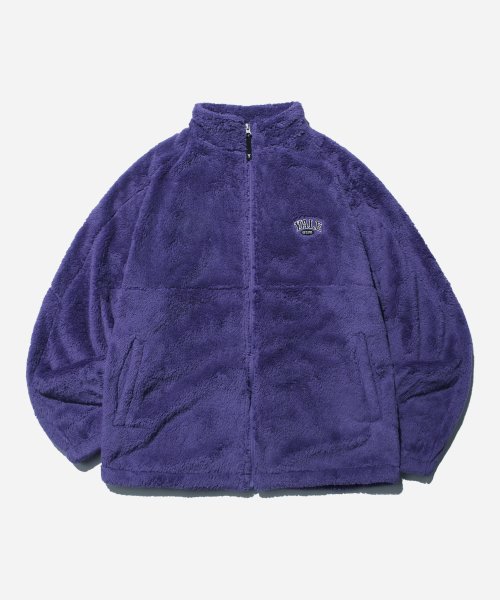 MUSINSA | YALE 2 TONE ARCH BOA TRACK JACKET PURPLE