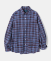 [Fleece] Parachute Lavender Check Shirt S134