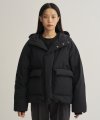 Women 2ND Goose Down Parka (Almost Black)