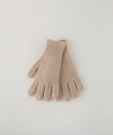 Robert Mackie GLOVE_OATMEAL