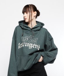 L7 OVER STRING HOODIE(GREEN)