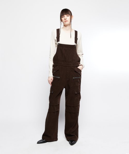 L7 OVERALL PANTS(BROWN)