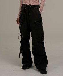 cargo st pants (black)