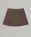 strap skirt (brown)