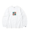 Painted TSNT L/S Tee White