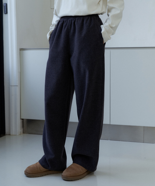 Mont banding wide pants