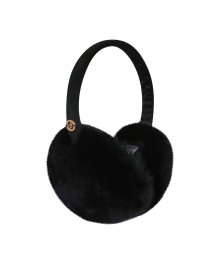 REX FUR EARMUFF_Black