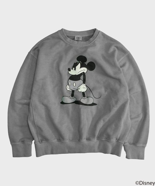 Mickey mouse hot sale grey sweatshirt