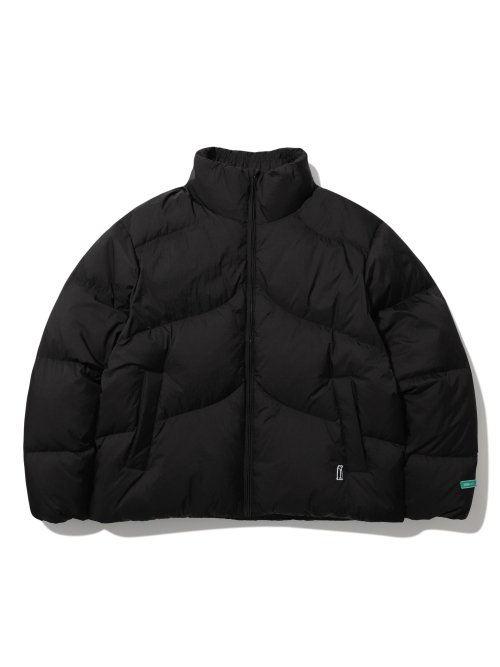 Стеганый пуховик Curve Black