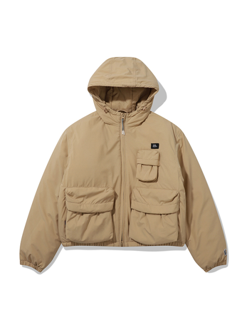 Женский пуховик Primaloft_Beige