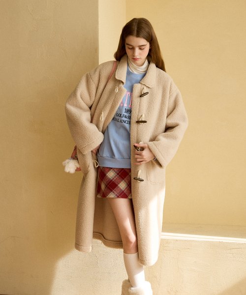 DUMBLE DUFFLE COAT_BEIGE
