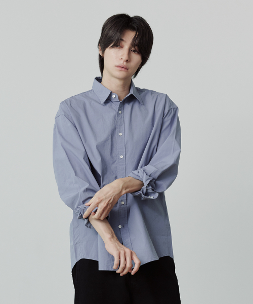 유니온블루 LAUNDRY SHIRT (ICE BLUE)