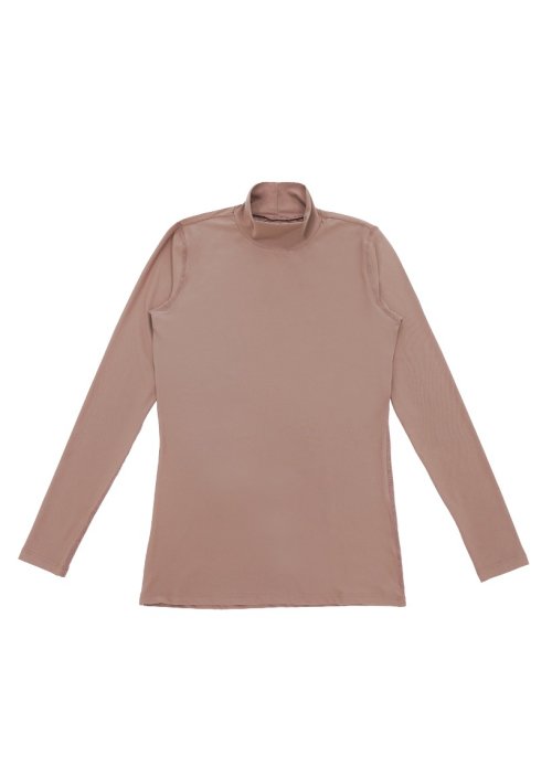 UPST Golf женская мягкая хайнек футболка Gray Brown UPW3139