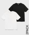 2PACK [203g] 베이식 반팔 티셔츠 18수