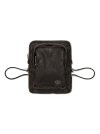 Faux-Leather Mini Bag UNISEX Dark Brown