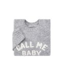 콜미베이비(CALL ME BABY) CMB Bunny Sweater _ Cloudy Gray