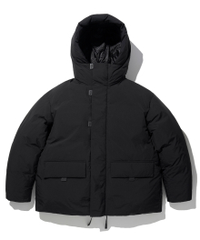 light traveler down parka black