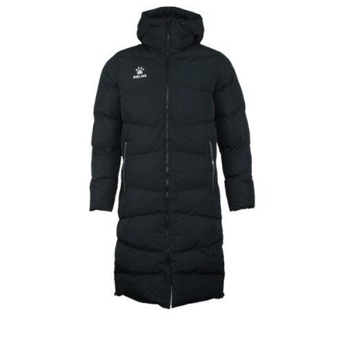 Длинный пуховик 8061mf1002 Black/Silver