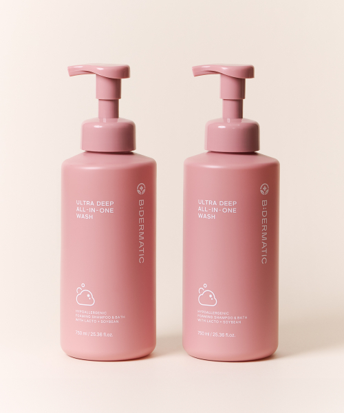 (더블세트) 비건 울트라 딥 올인원 워시 750ml 2개