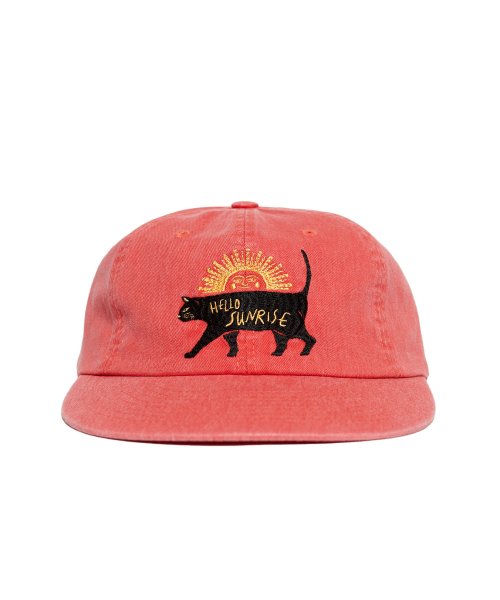 [ハローサンライズ]Cat Logo 6Panel Cap MUSINSA | HELLO SUNRISE Washed VTG Cat Logo 6panel Cap_Light
