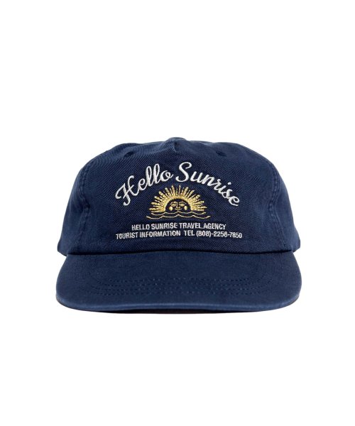 헬로 선라이즈(HELLO SUNRISE) HS Travel Agency Logo 5Panel Cap ( Navy) - 사이즈 & 후기 | 무신사