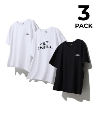 오닐(ONEILL) 공용 웨일 3PACK 반팔 라운드 티셔츠 OUTRM4164...