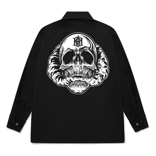 Рабочая куртка KWJB0208 Skull Smoke Black