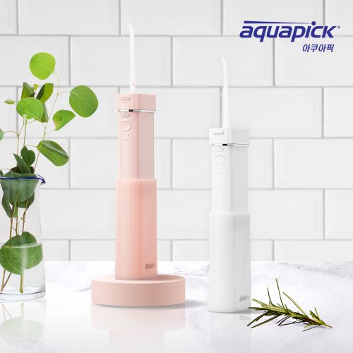휴대용 코드리스 구강세정기 AQ-208 (화이트핑크)