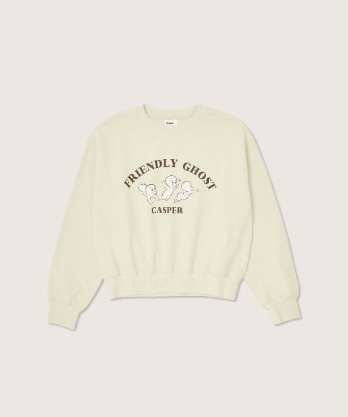 Свитшот CASPER X PLAC Flying Casper, Beige