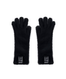 TMB Fur Gloves [ Black ]