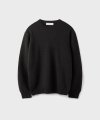 CASHMERE WOOL CREWNECK KNIT [CACAO BROWN]
