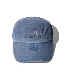 GIANT E LOGO FLAT CAP (BLUE)