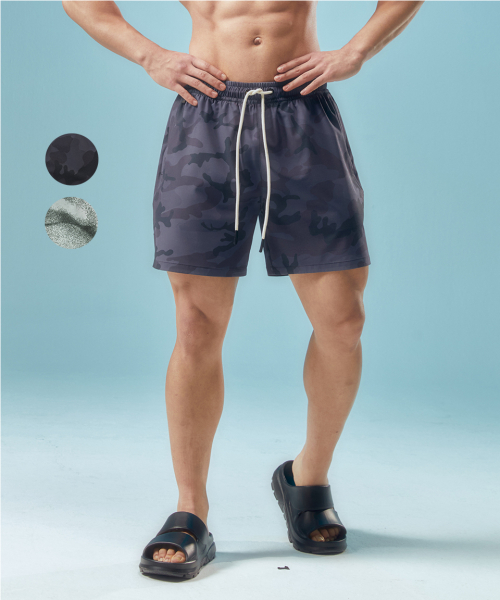 MENS DRYACTION™ WATER GRAPHIC 6 BOARD шорты чёрный CAMO]