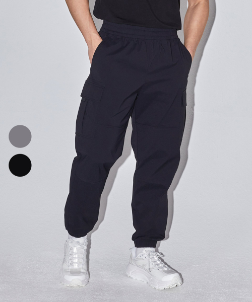 MENS TEMPFREE™ ALL-ROUND COOL нейлон STRETCH CARGO JOGGER чёрный