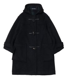 Melina Ladies Duffle Coat - Black A41