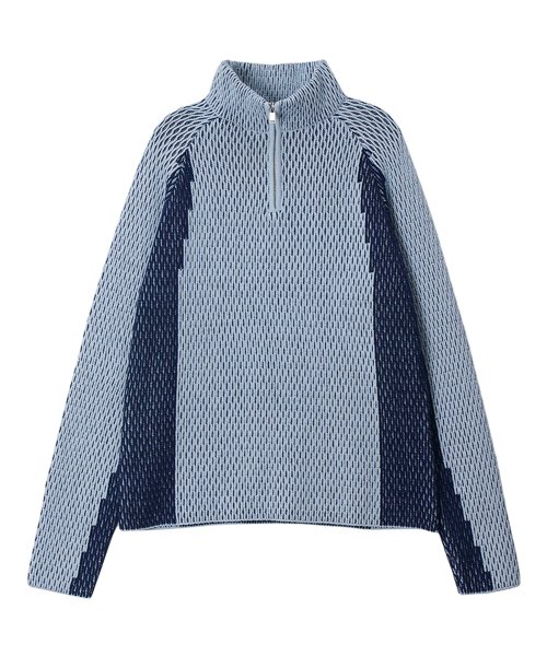 Honey Comb JQD Racing Half на молнии Up_Navy/Sky синий
