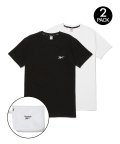 나노 2PACK 티셔츠 - 블랙/화이트
