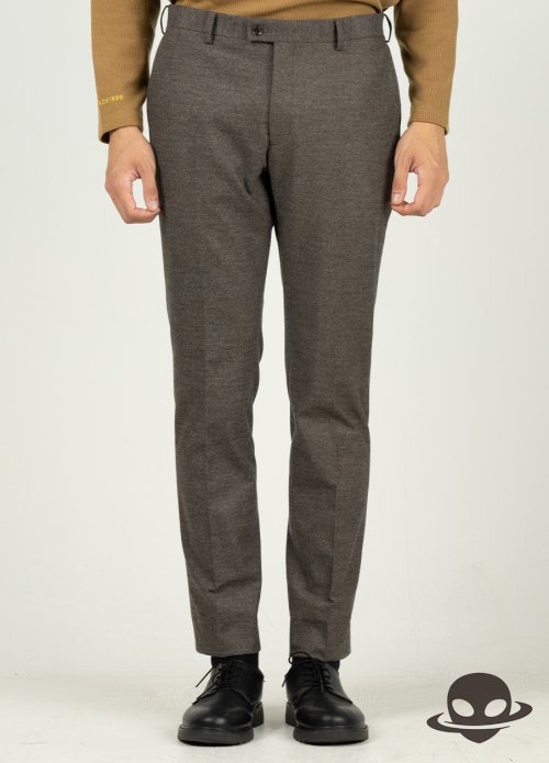 Зауженные брюки Cashfeel Brown