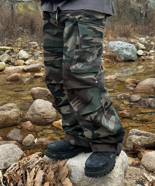 CARGO PARACHUTE брюки CAMO