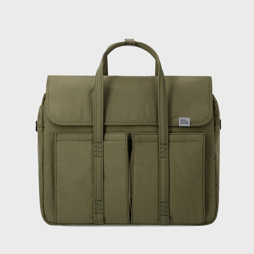 CITY BOYS BRIEFCASE 002 Olive Green