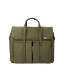 CITY BOYS BRIEFCASE 002 Olive Green