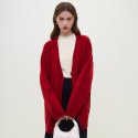 웬스데이딜라잇(WE'DEE) WD_Red knitted cardigan coat