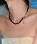 메리모티브(MERRYMOTIVE) Black onyx surgical necklace