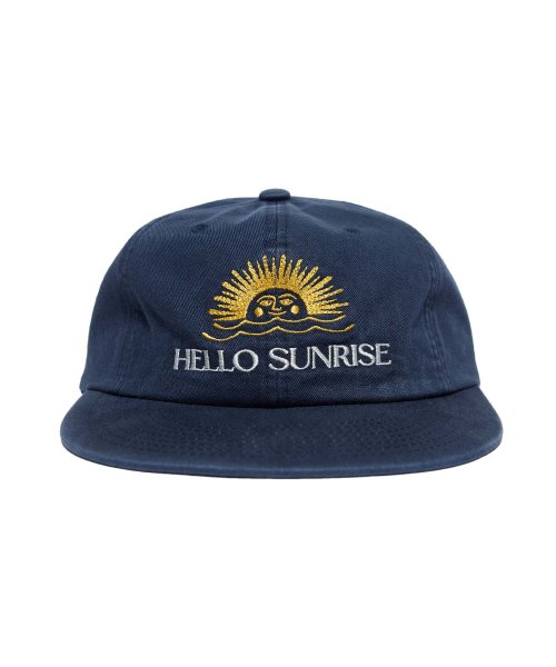 헬로 선라이즈(HELLO SUNRISE) Washed Two Tone Logo 6Panel Cap