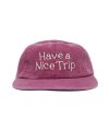 Have a Nice Trip Logo 6Panel Cap (Burgundy)